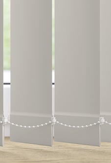 Trinity (Blackout), Dove - Vertical Blind Slats